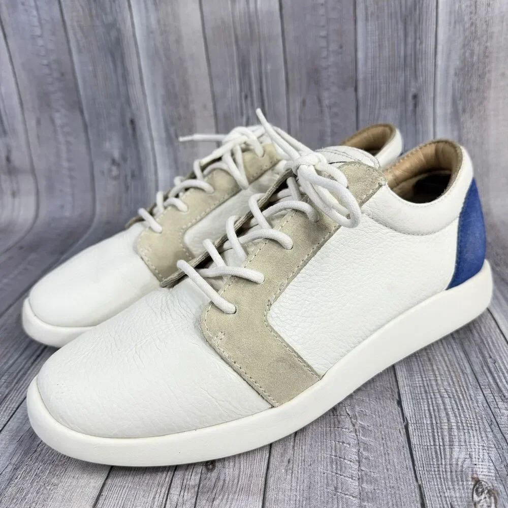 Giuseppe Zanotti Shoes 40 Signature Logo Leather Lace Up Sneakers Trainers $550